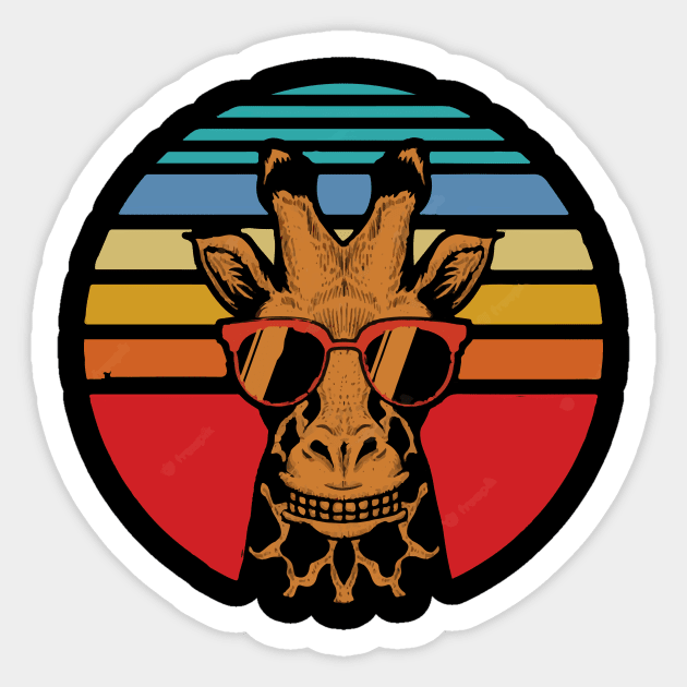 giraffe Sticker by SGcreative
